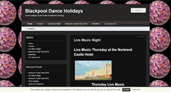 Desktop Screenshot of blackpooldance.co.uk